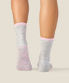 MoveActive Crew Non Slip Grip Socks - Layer Grey Marle