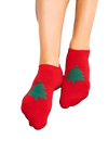 MoveActive Classic Low Rise Grip Socks - Christmas Tree
