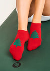 MoveActive Classic Low Rise Grip Socks - Christmas Tree
