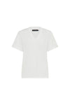 C&M Camilla and Marc Laufey V-Neck Tee - Soft White