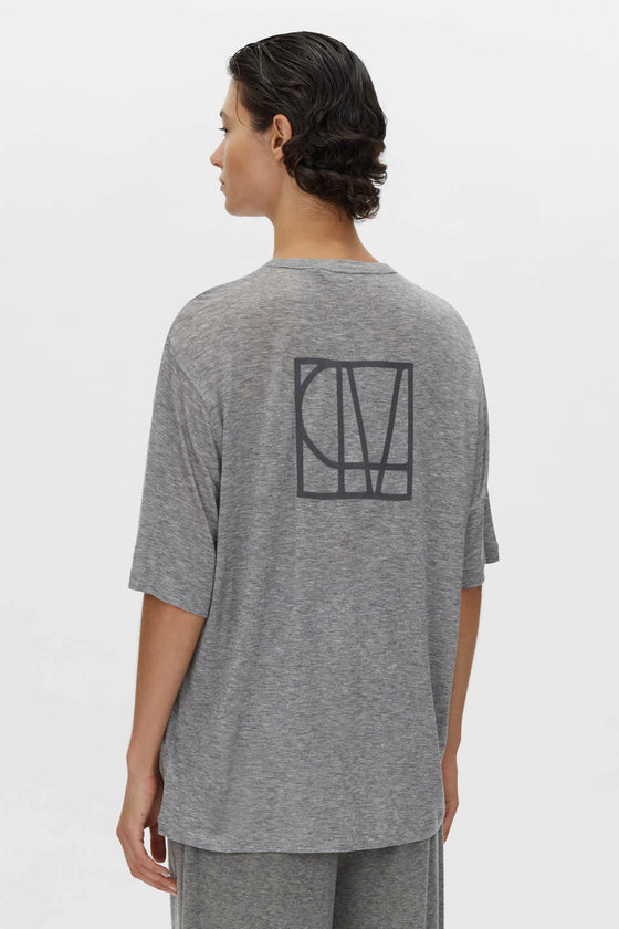C&M Camilla and Marc Astrantia Tee - Charcoal Marle