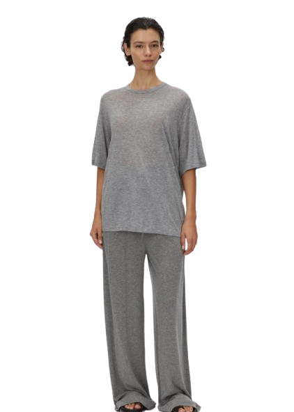C&M Camilla and Marc Astrantia Tee - Charcoal Marle