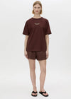C&M Camilla Janice Logo Tee - Chocolate