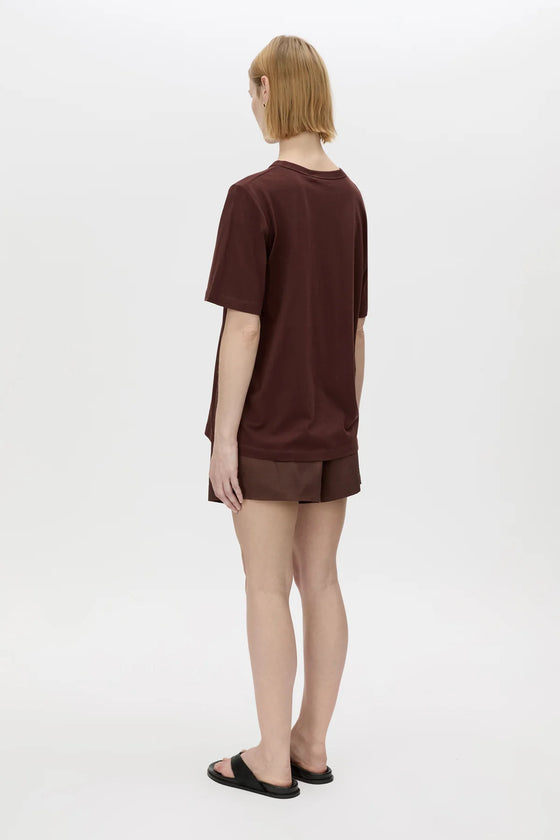 C&M Camilla Janice Logo Tee - Chocolate