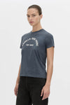 C&M Camilla and Marc Sparrow Graphic Neat Tee - Deep Ink/White