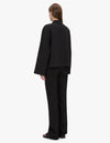 C&M Camilla and Marc Moreno Long Sleeve Polo Top - Black