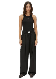  C&M Camilla and Marc Bloom Embroidered Tank - Black