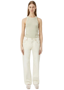  C&M Camilla and Mark Abel Monogram Tank - Alabaster