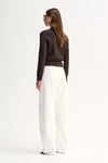 Elka Penny Knit Cardigan - Chocolate