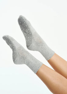  MoveActive Crew Non Slip Grip Socks - Starlight