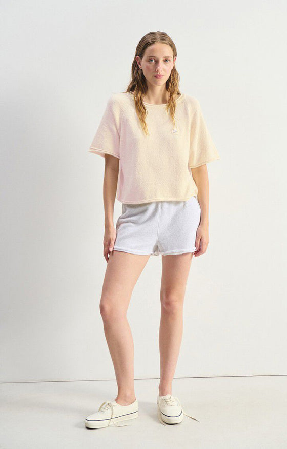 American Vintage Jumper Dylbay - Melange Pearl