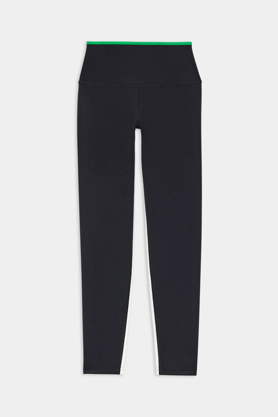 Splits59 Easton Rigor High Waist 26" Leggings - Black/Grass