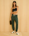Splits59 Andie Oversized Fleece Sweatpant - Military