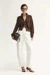 Elka Leon Knit Cardigan - Chocolate