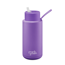  Frank Green Limited Edition 1 Litre Reusable Bottle Straw Lid - Cosmic Purple