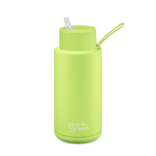  Frank Green Limited Edition 1 Litre Reusable Bottle Straw Lid - Pistachio Green