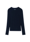 Splits59 Louise Rib Long Sleeve - Indigo