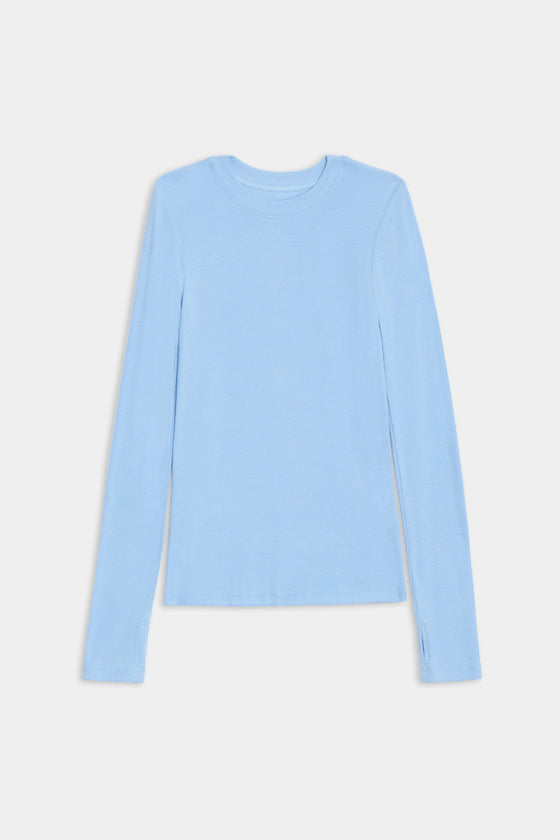 Splits59 Louise Rib Long Sleeve - Skylight