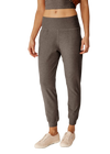 Beyond Yoga Spacedye Midi Jogger - Soft Umber Heather