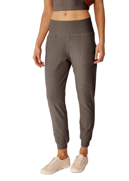 Beyond Yoga Spacedye Midi Jogger - Soft Umber Heather