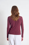 American Vintage Gamipy Long Sleeve Tee - Mahogany