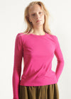 American Vintage Gamipy Long Sleeve Tee - Pitaya
