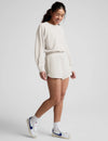 Beyond Yoga Fade out Sweatshirt Washed Vintage White
