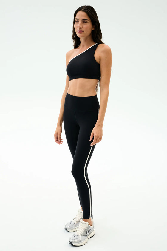 Splits59 Amber Airweight High Waist 7/8 Legging - Black/White