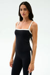Splits59 Monah Rigor Tank - Black/White