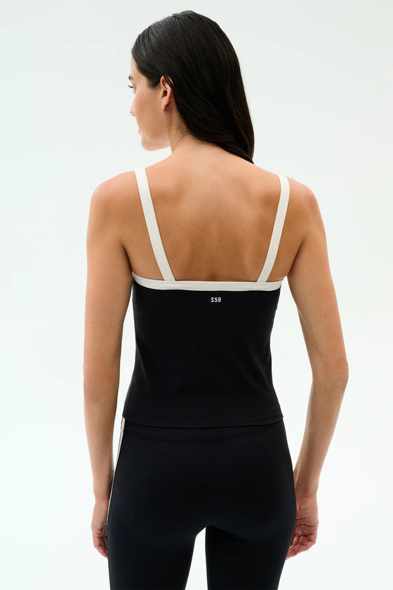Splits59 Monah Rigor Tank - Black/White