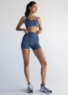  Vang Athletica 4" Shorts - Ocean Blue