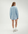 Vacation Club Fluffy Knit Jumper - Blue