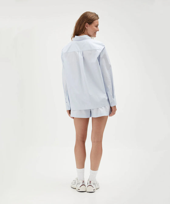 Holiday Shop Cotton Short - Light Blue