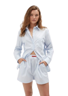 Holiday Shop Cotton Short - Light Blue