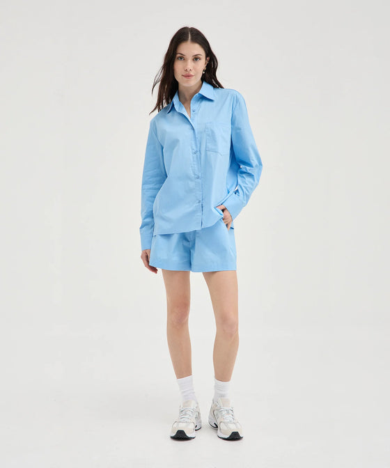 Holiday Shop Cotton Short - Blue