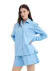 Holiday Shop Cotton Shirt - Blue
