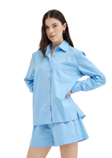  Holiday Shop Cotton Shirt - Blue