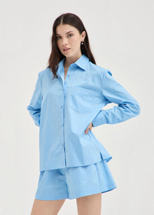  Holiday Shop Cotton Shirt - Blue