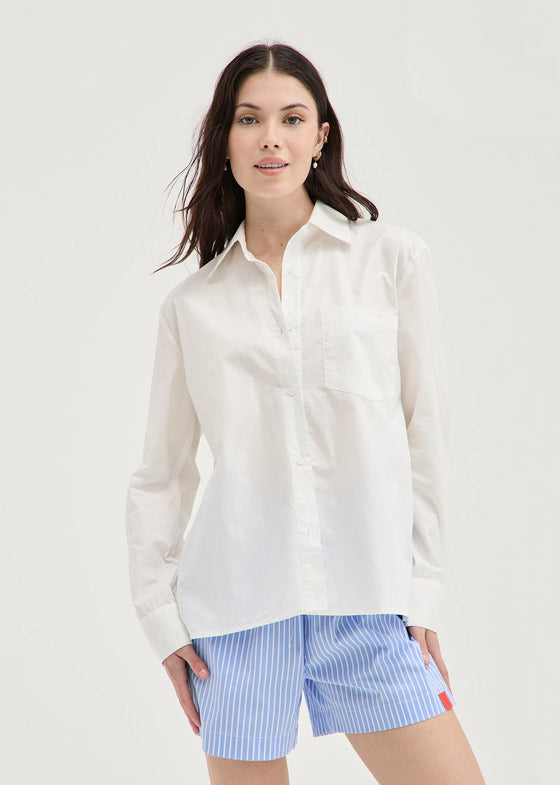 Holiday Shop Cotton Shirt - White