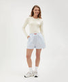 Holiday Shop Long Sleeve Jersey Top - Butter