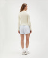 Holiday Shop Long Sleeve Jersey Top - Butter