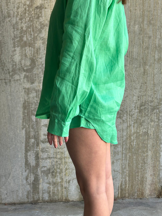 Name the Label Everyday Shirt - Melon Green