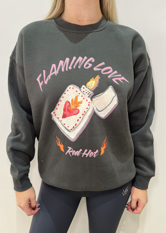 Maku the Label Flaming Love Sweater