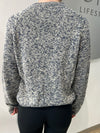 The Upside Armada Skylar V Neck Sweater - Blue Marle