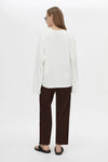 C&M Camilla and Marc Zylus Track Pant - Chocolate/White