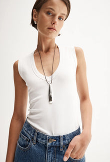  Elka Collective Riley Tank Top - White