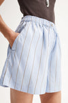 Elka Collective Henry Stripe Short - Blue Stripe