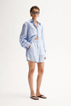 Elka Collective Henry Stripe Short - Blue Stripe