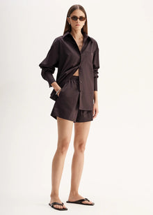  Elka Collective Austin Shirt - Chocolate