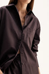 Elka Collective Austin Shirt - Chocolate